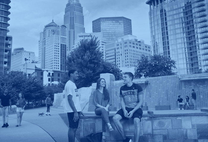 students in a group